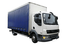 Car Hire Whitehaven - 7.5 Tonne Curtain Side Truck - Truck hire Whitehaven