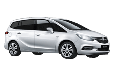 Car Hire Whitehaven - Vauxhall Zafira 7-Seater - Minibus hire Whitehaven